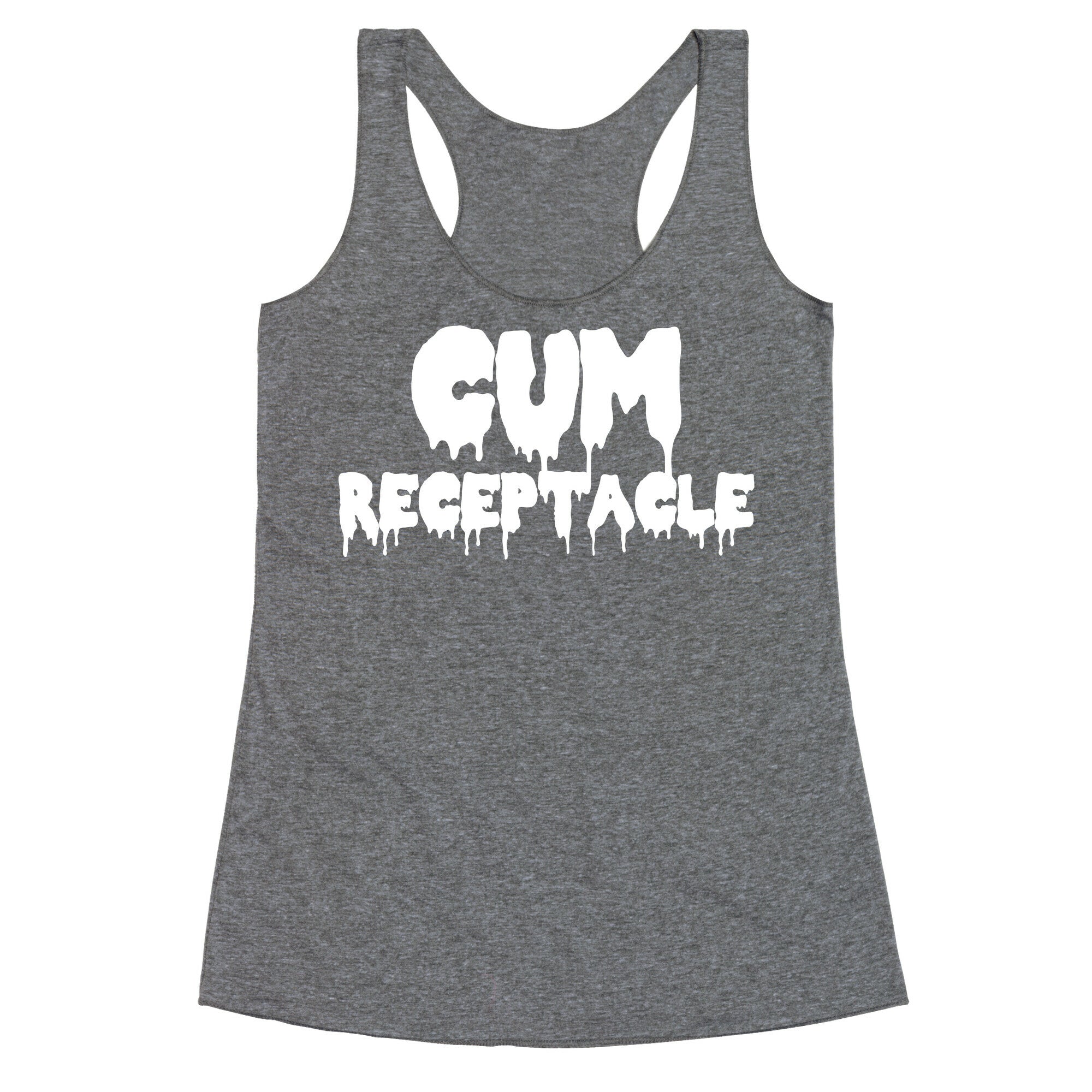 Cum Receptacle Racerback Tank